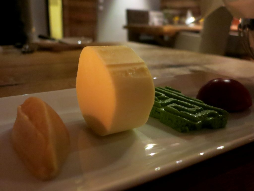 Verschiedene Arten von Butter im Restaurant Echt in Leogang