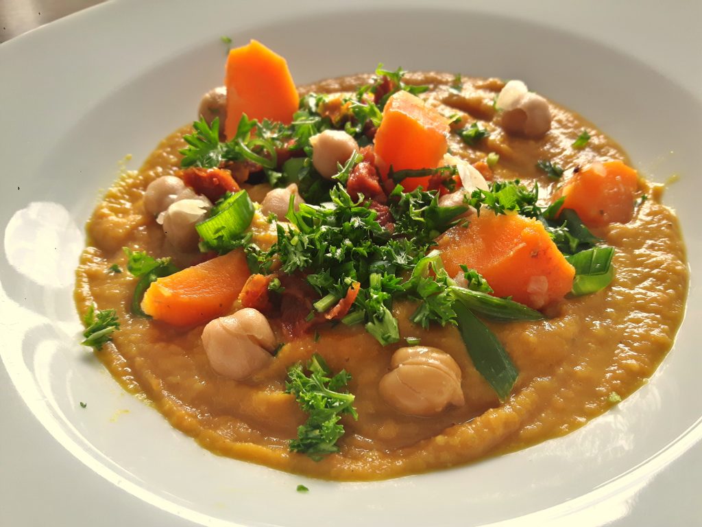 Kichererbsen Karottensuppe - Essen nicht Fressen